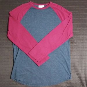 Topman baseball long tee